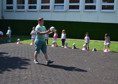 Ball games education for kidergarten kids