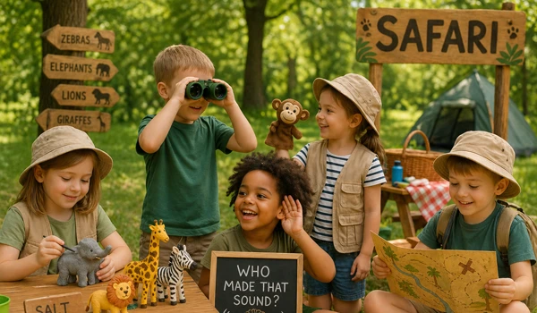 safari Summer Camp for Children in Happy Kids international kindergarten - Aviation